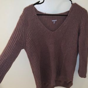 v neck sweater
